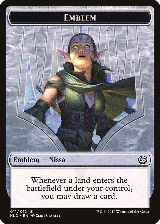 Nissa, Vital Force Emblem (011)