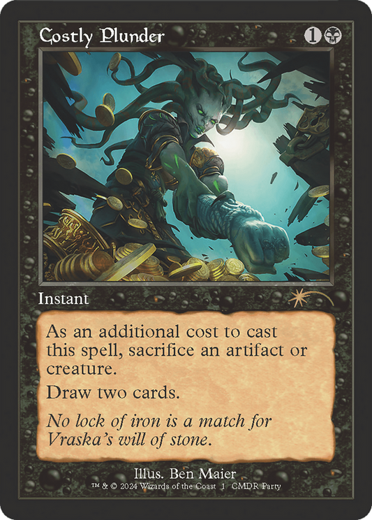 Costly Plunder (Commander Party) (Retro Frame)