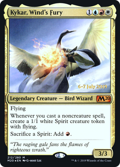 Kykar, Wind's Fury (212) (Prerelease) - Foil