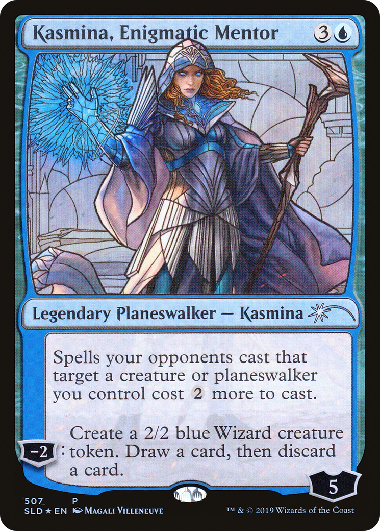 Kasmina, Enigmatic Mentor (507) (Showcase) - Foil
