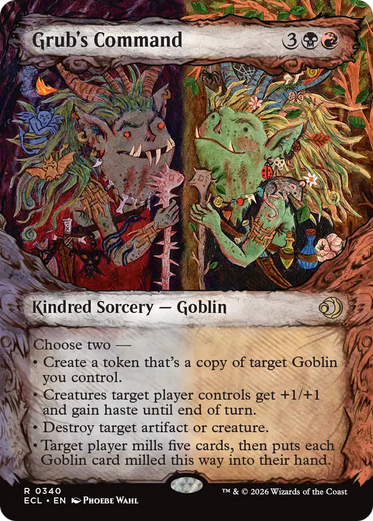 Grub's Command (0340) (Fable Frame) (ECL) - Foil