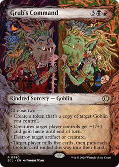 Grub's Command (0340) (Fable Frame) (ECL) - Foil