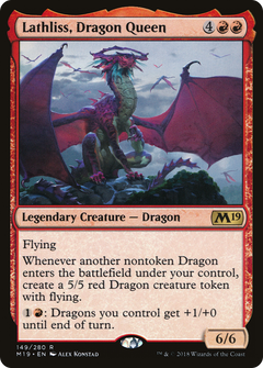 Lathliss, Dragon Queen - Foil