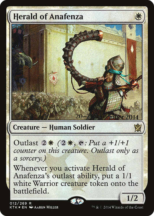 Herald of Anafenza (012) (Prerelease) - Foil