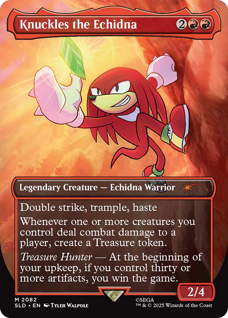 Knuckles the Echidna (2082) (Borderless)
