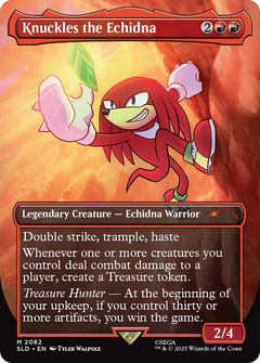 Knuckles the Echidna (2082) (Borderless) - Foil