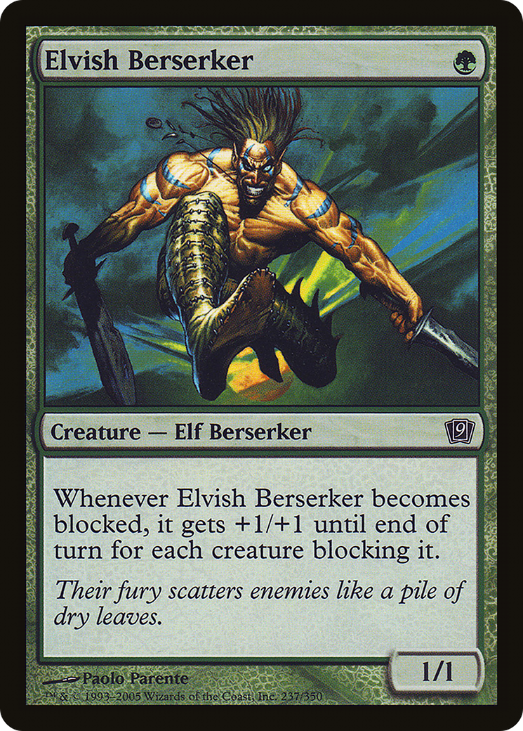 Elvish Berserker - Foil