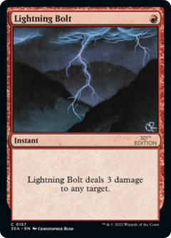 Lightning Bolt (Modern Frame)