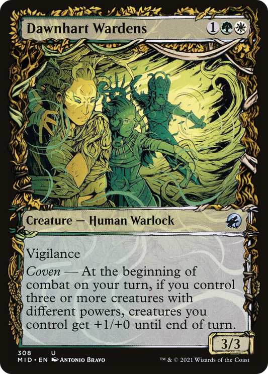 Dawnhart Wardens (308) (Showcase) - Foil