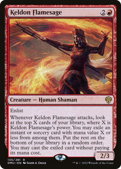 Keldon Flamesage (135) (Promo Pack) - Foil