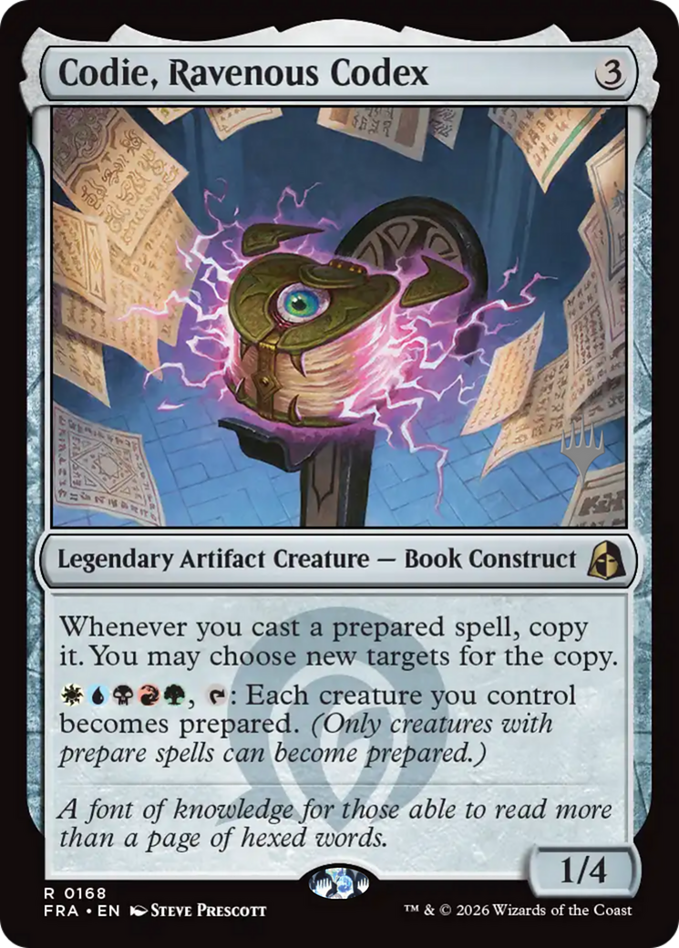 Codie, Ravenous Codex (0168) (Promo Pack) (PFRA)