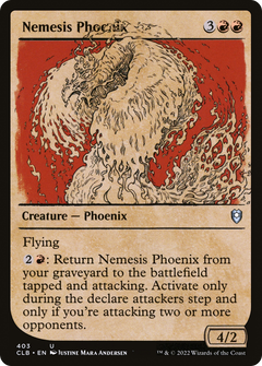 Nemesis Phoenix (403) (Showcase) - Foil