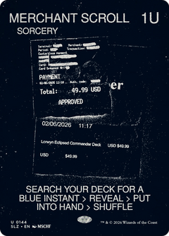 Merchant Scroll (0144) (Showcase) (SLZ)