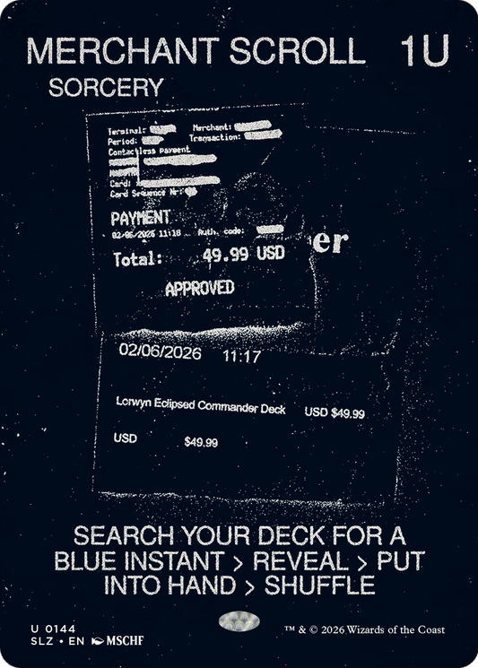 Merchant Scroll (0144) (Showcase) (SLZ)