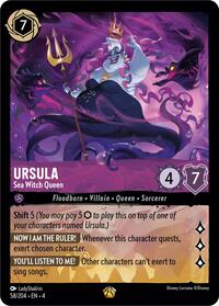 Ursula, Sea Witch Queen (0058) - Cold Foil
