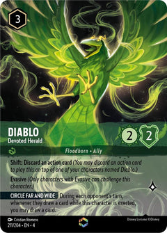 Diablo, Devoted Herald (0211) (Enchanted) - Inkwash Foil