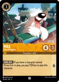 Max, Loyal Sheepdog (0014) - Cold Foil