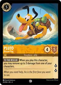 Pluto, Rescue Dog (0020) - Cold Foil