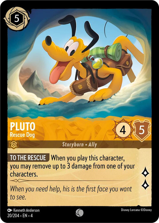 Pluto, Rescue Dog (0020) - Cold Foil