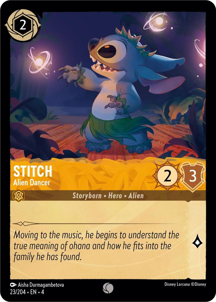 Stitch, Alien Dancer (0023)