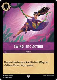 Swing Into Action (0062) - Cold Foil