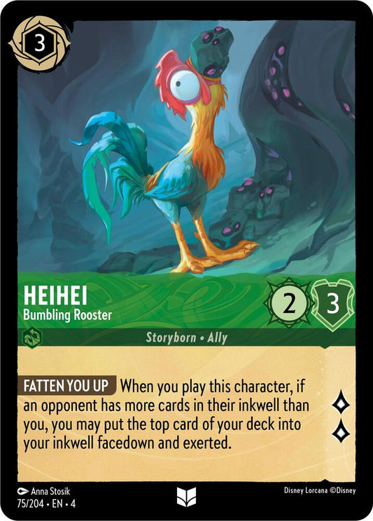Heihei, Bumbling Rooster (0075) - Cold Foil
