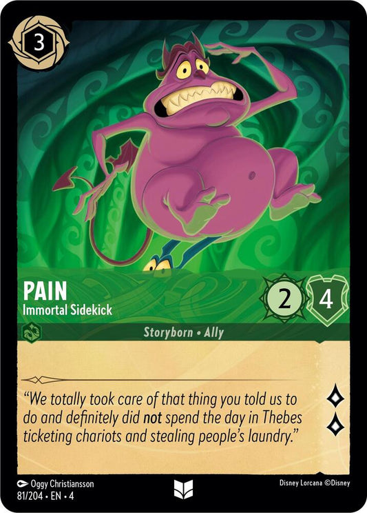 Pain, Immortal Sidekick (0081) - Cold Foil