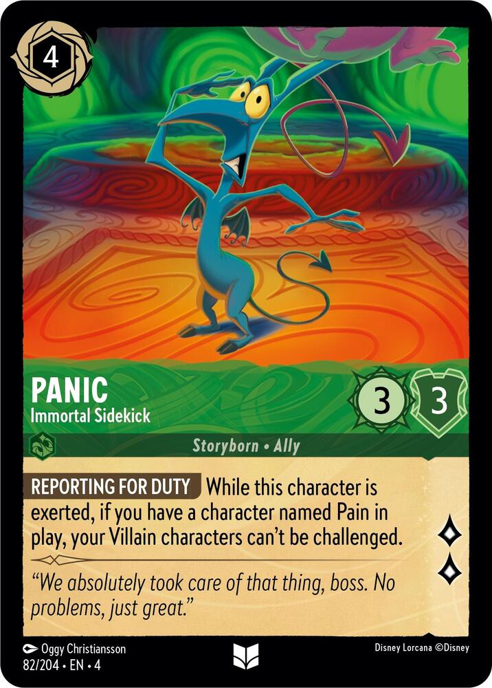 Panic, Immortal Sidekick (0082)