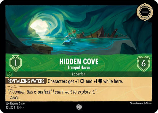 Hidden Cove, Tranquil Haven (0101) - Cold Foil
