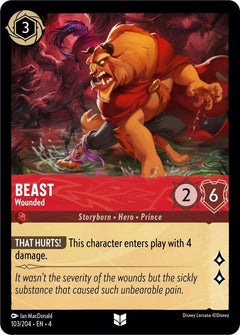 Beast, Wounded (0103) - Cold Foil