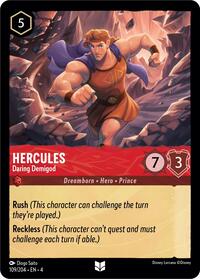 Hercules, Daring Demigod (0109) - Cold Foil