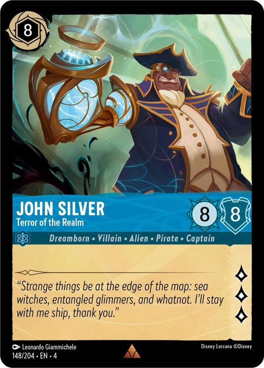 John Silver, Terror of the Realm (0148) - Cold Foil