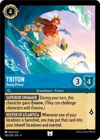 Triton, Young Prince (0160) - Cold Foil