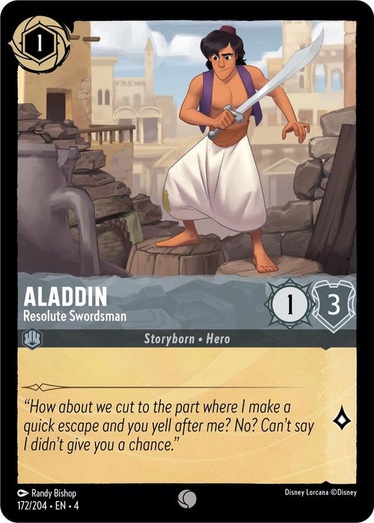 Aladdin, Resolute Swordsman (0172)