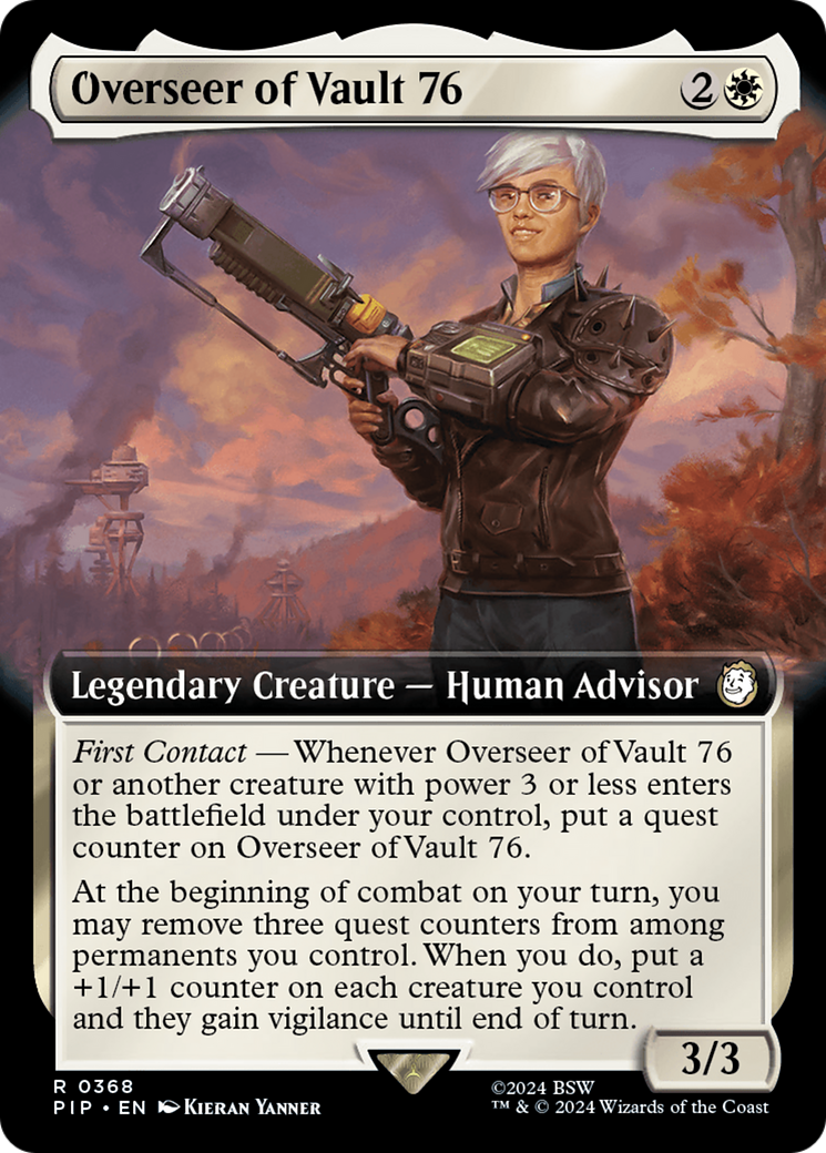 Overseer of Vault 76 (0368) (Extended Art) - Foil
