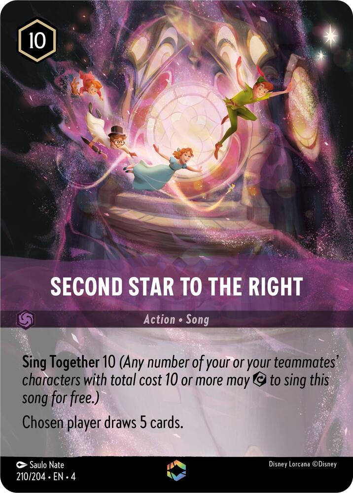 Second Star To The Right (0210) (Enchanted) - Inkwash Foil