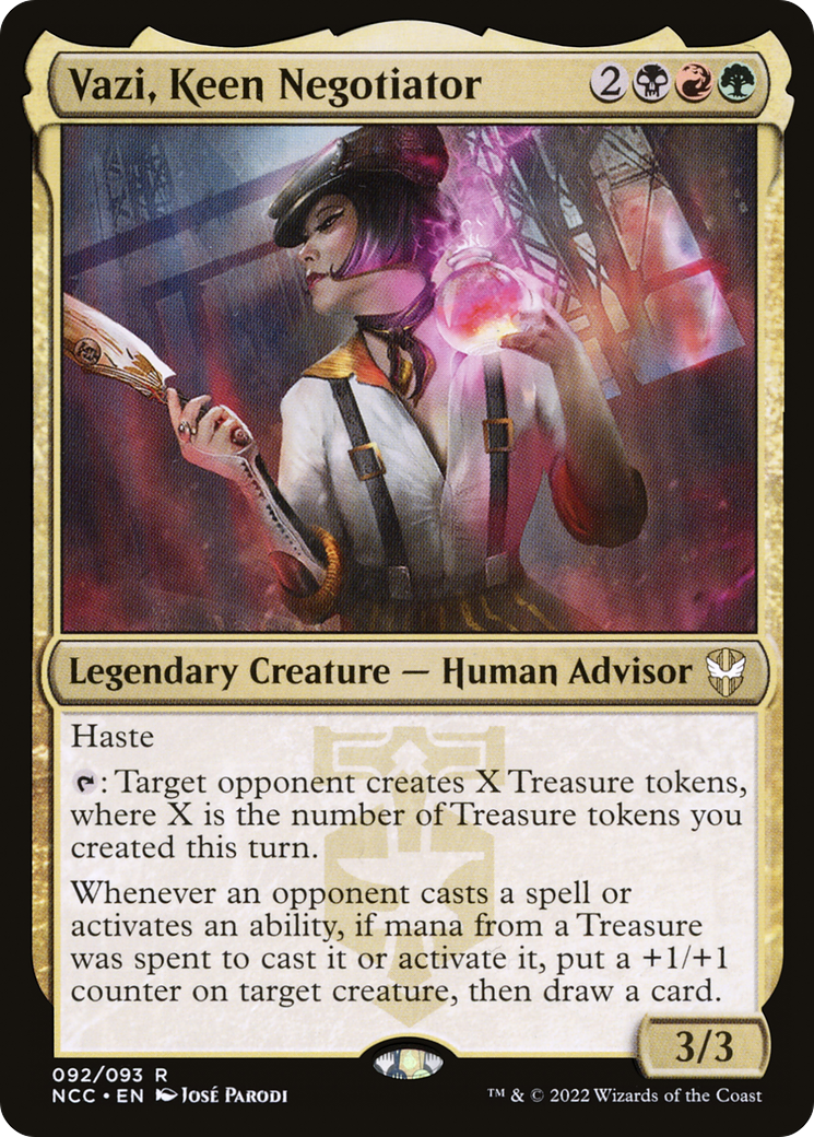 Vazi, Keen Negotiator - Foil