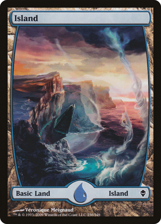 Island (236) (Full Art) - Foil