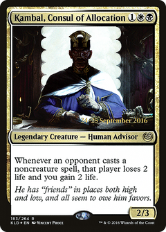 Kambal, Consul of Allocation (183) (Prerelease) - Foil