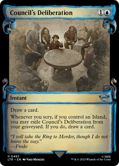 Council's Deliberation (0497) (Showcase) - Silver Foil