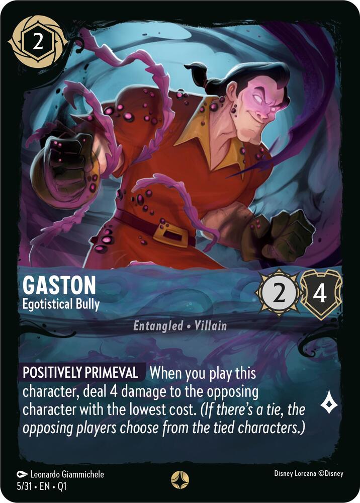 Gaston, Egotistical Bully (0005)