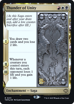 Thunder of Unity (0231) (Prerelease) (PTDM) - Foil