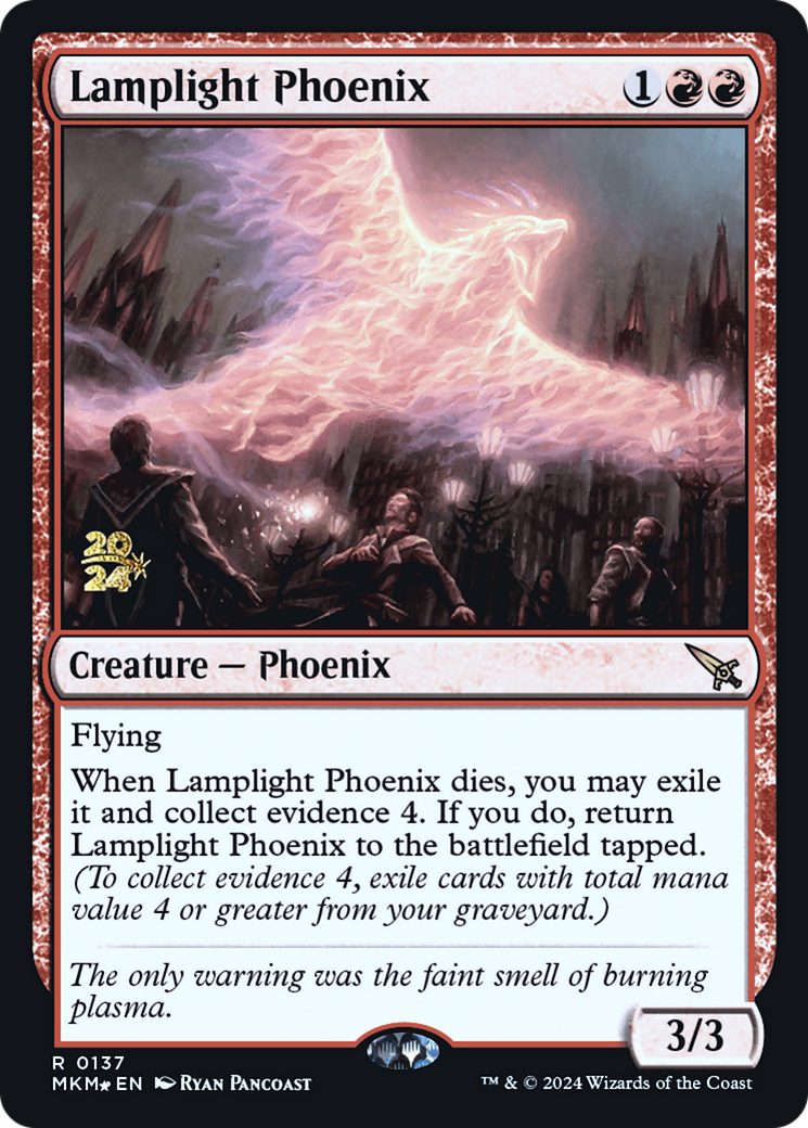 Lamplight Phoenix (0137) (Prerelease) - Foil