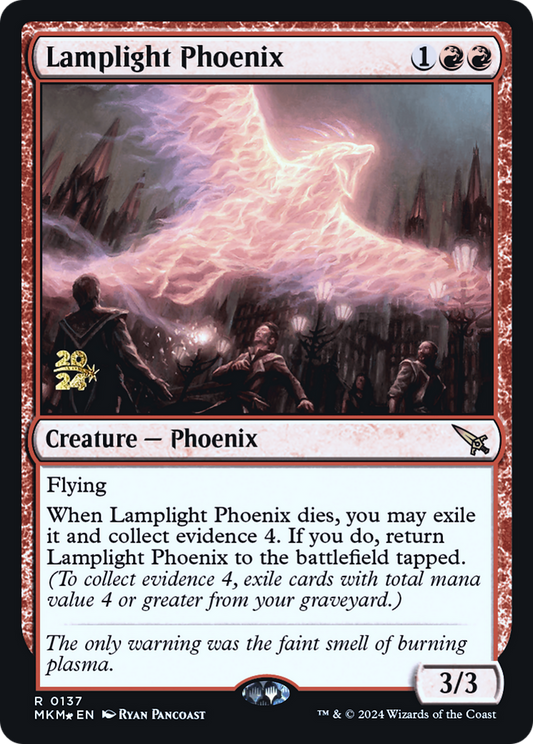 Lamplight Phoenix (0137) (Prerelease) - Foil