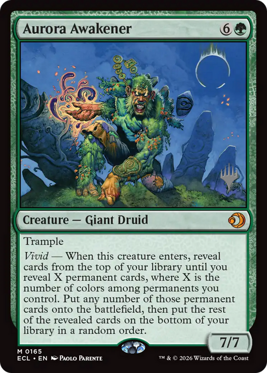 Aurora Awakener (0165) (Promo Pack) (PECL) - Foil