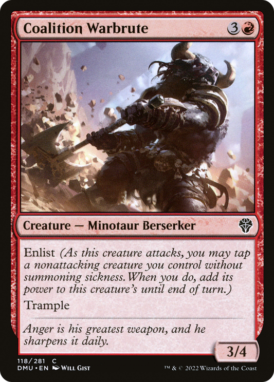Coalition Warbrute - Foil