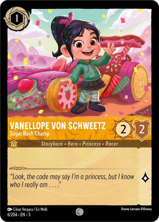 Vanellope von Schweetz, Sugar Rush Champ (0006) - Cold Foil