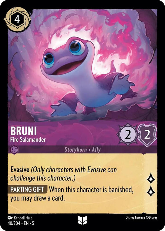 Bruni, Fire Salamander (0040) - Cold Foil