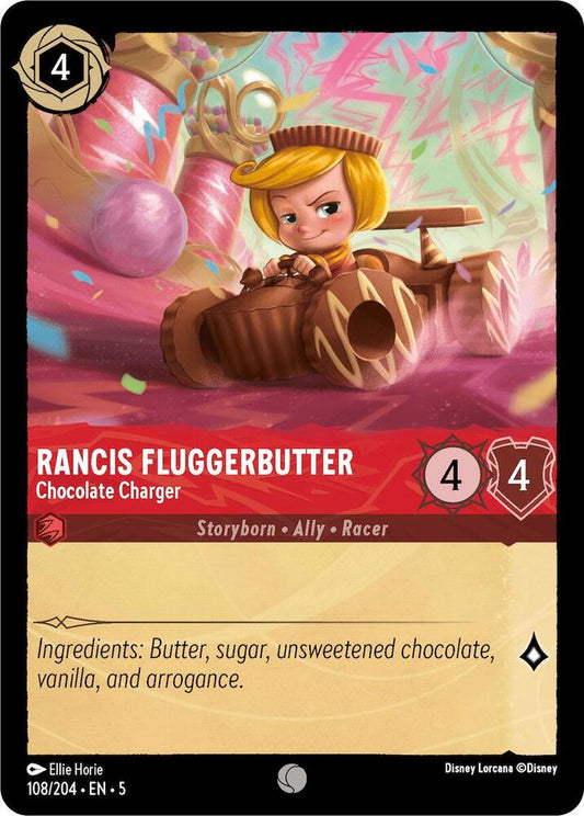 Rancis Fluggerbutter, Chocolate Charger (0108) - Cold Foil