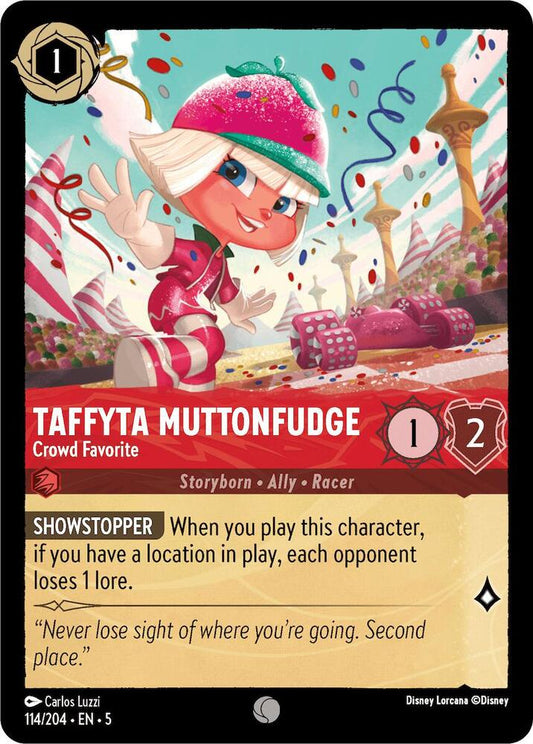 Taffyta Muttonfudge, Crowd Favorite (0114) - Cold Foil